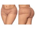 Mapale 90X Lace Boyshort Color Taupe