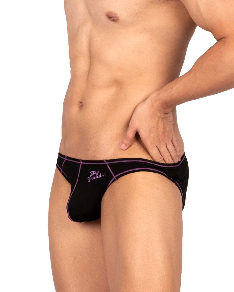Private Structure EPUS4563 Prime Eutopia Bikini Brief Color Charcoal