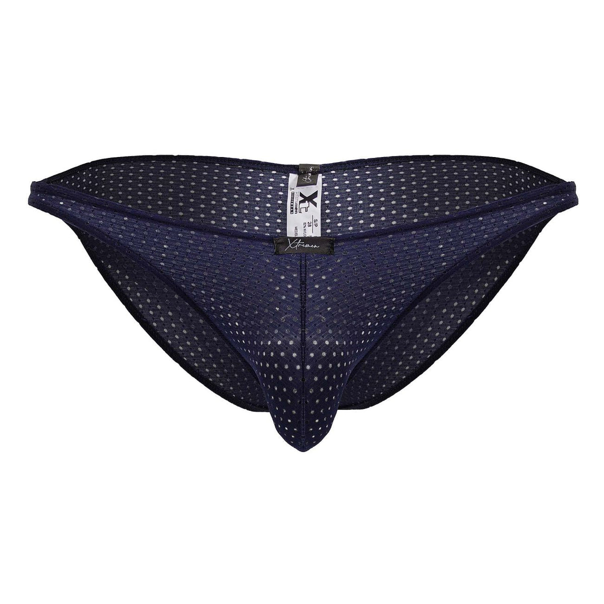 Xtremen Men's Underwear 91215B Microfiber Bikini Color Dark Blue
