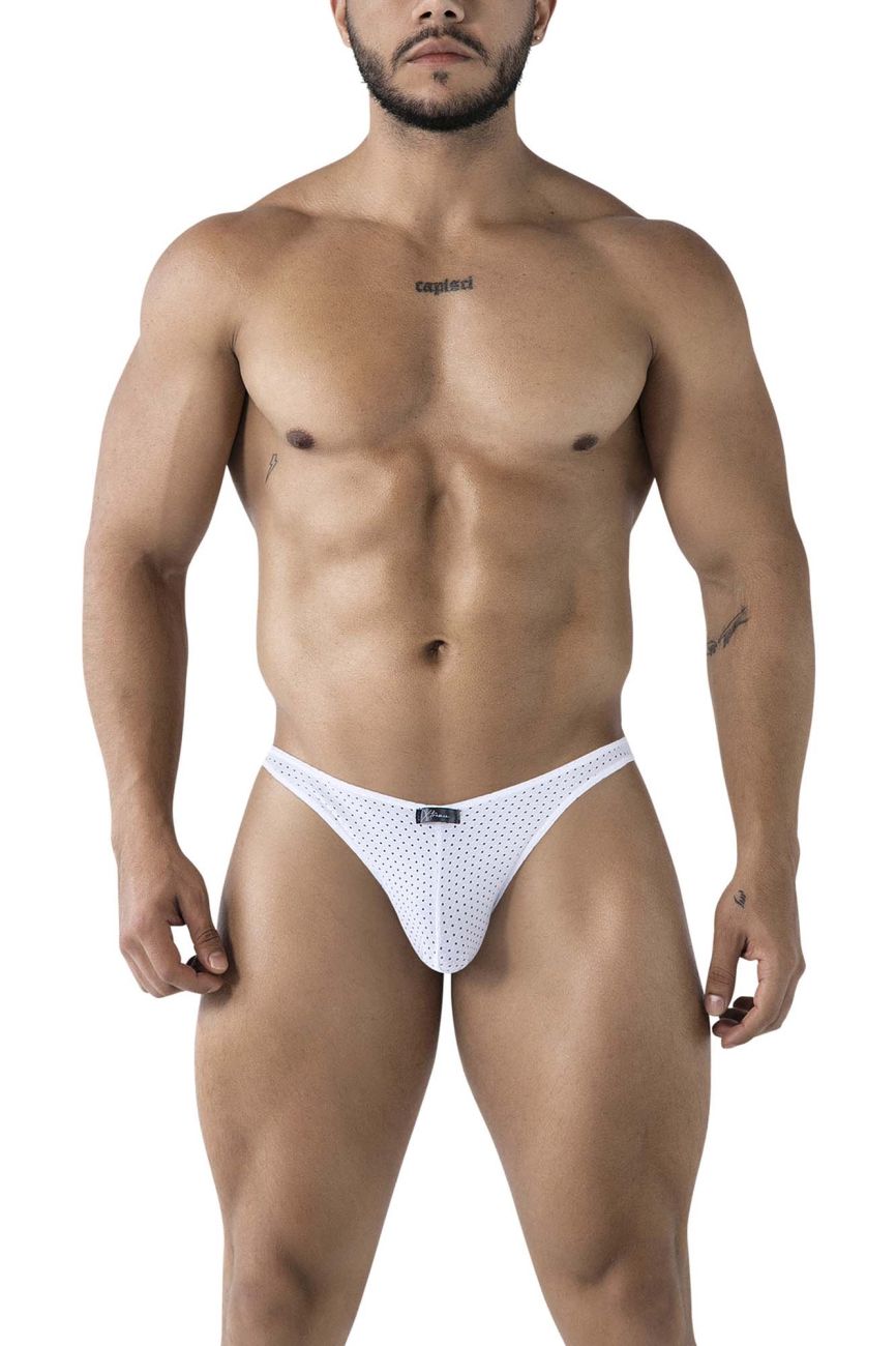 Xtremen Men's Underwear 91215B Microfiber Bikini Color White