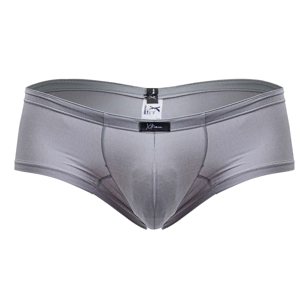 Xtremen Men's Underwear 91219 Microfiber Trunks Color Gray