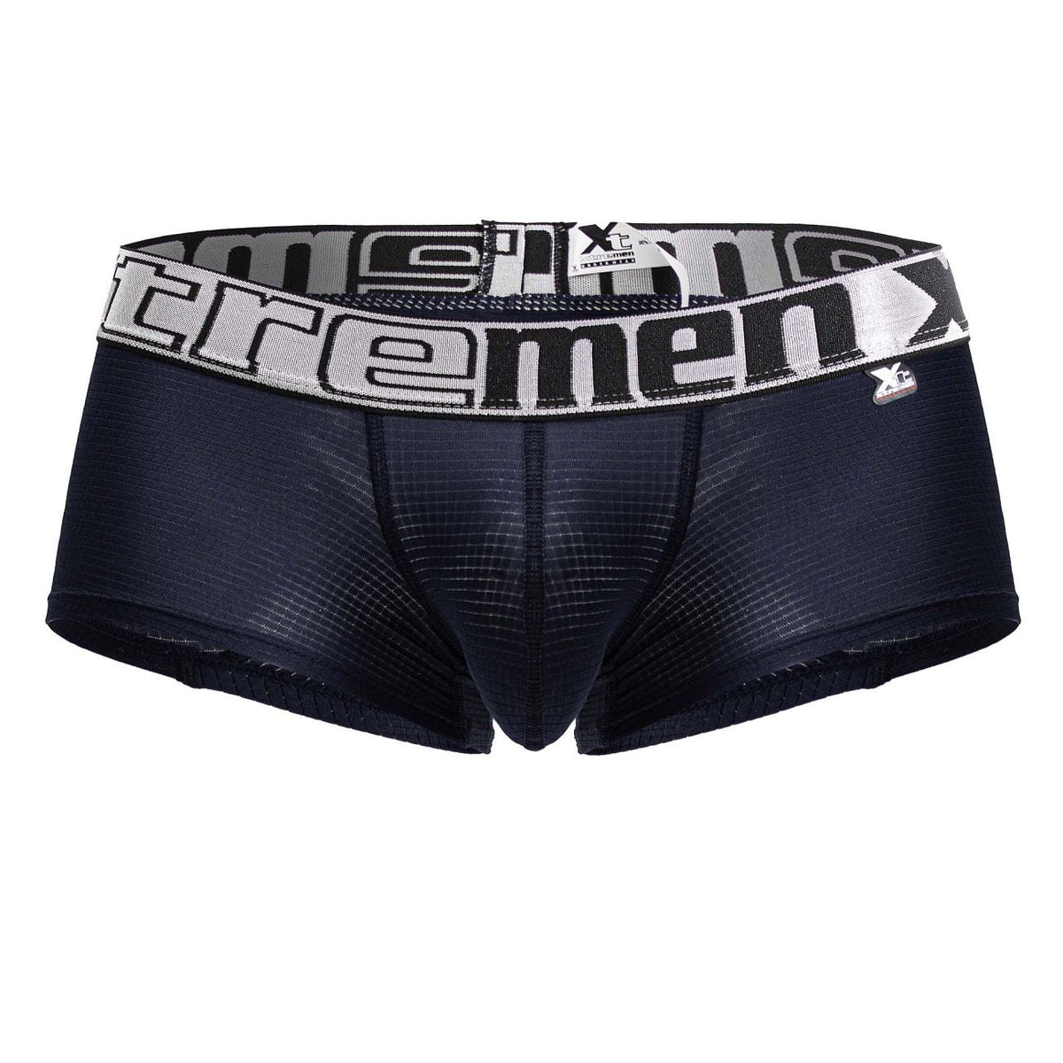 Xtremen Men's Underwear 91222 Microfiber Trunks Color Navy
