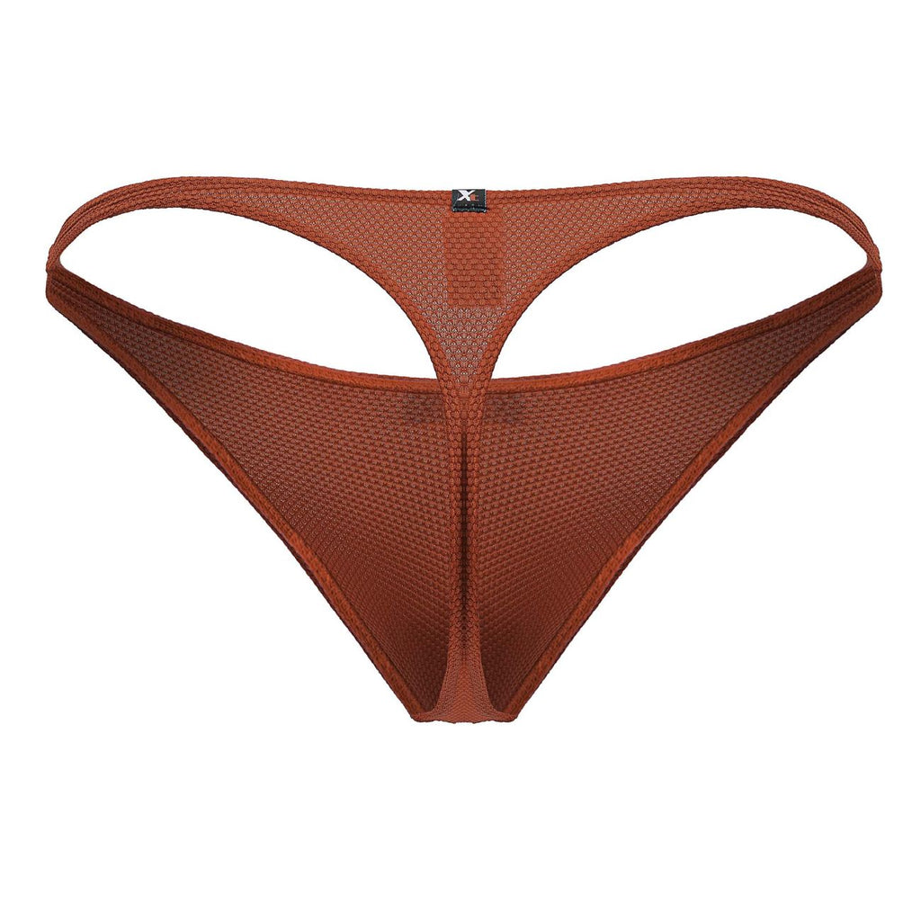 Xtremen Men's Underwear 91223 Microfiber Thongs Color Red