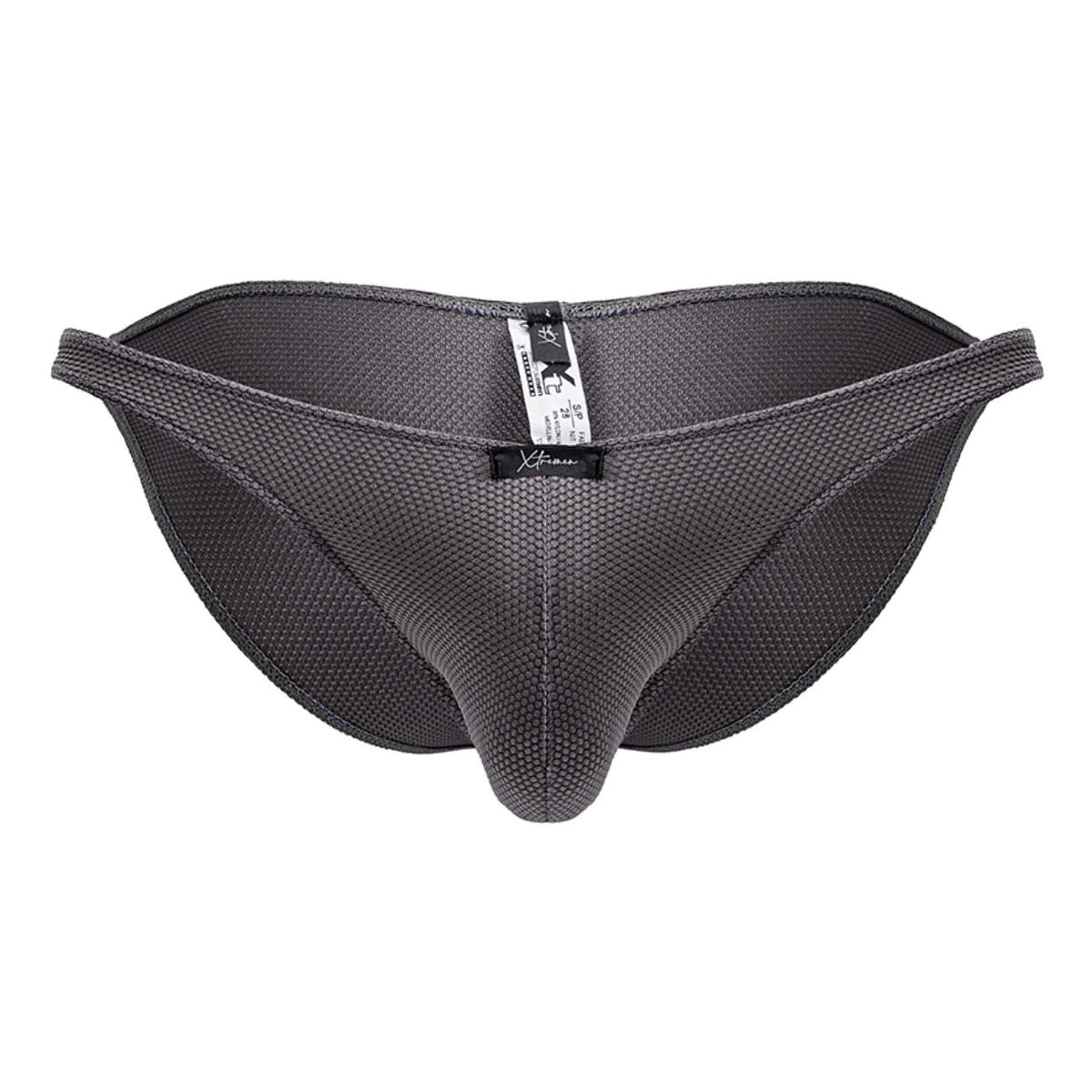 Xtremen Men's Underwear 91224 Microfiber Bikini Color Gray