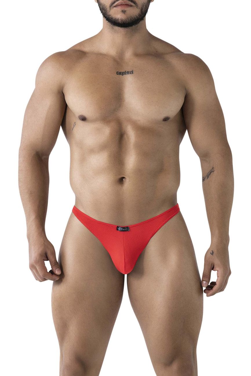 Xtremen Men's Underwear 91224 Microfiber Bikini Color Red