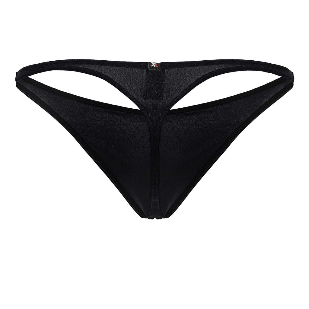 Xtremen Men's Underwear 91232 Microfiber Thongs Color Black