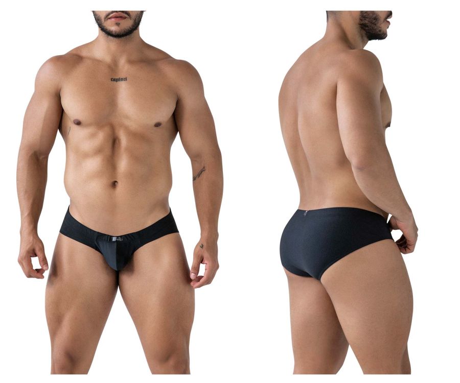 Xtremen Men's Underwear 91233 Microfiber Briefs Color Black