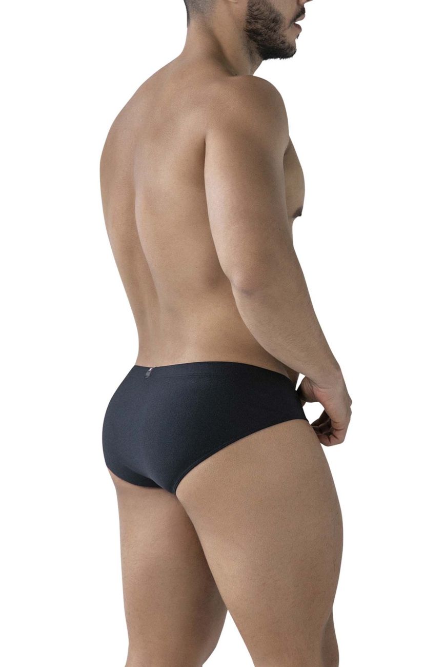 Xtremen Men's Underwear 91233 Microfiber Briefs Color Black
