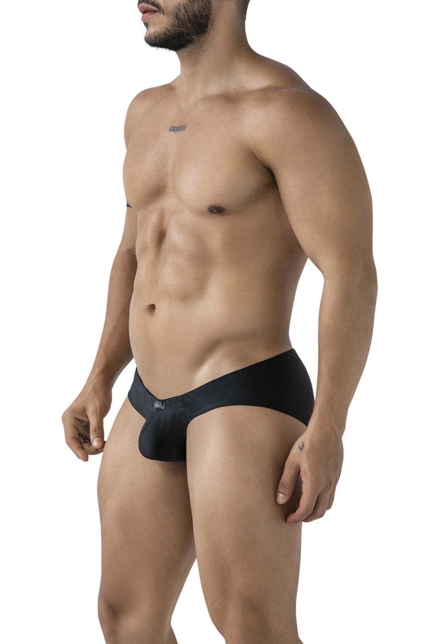 Xtremen Men's Underwear 91233 Microfiber Briefs Color Black