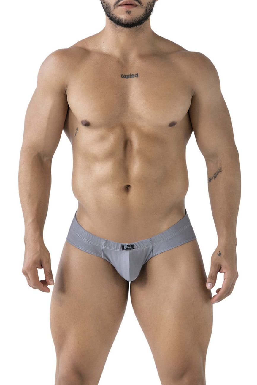 Xtremen Men's Underwear 91233 Microfiber Briefs Color Gray