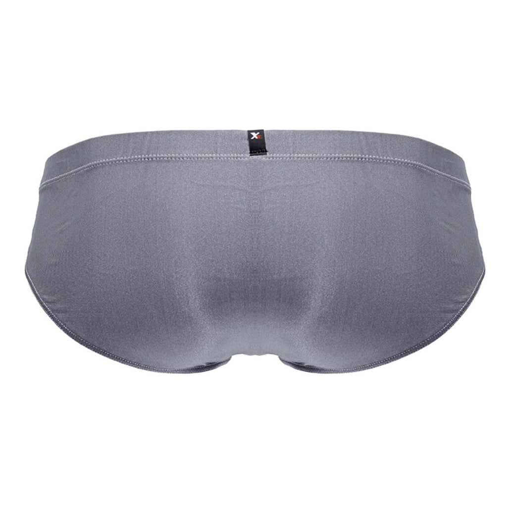 Xtremen Men's Underwear 91233 Microfiber Briefs Color Gray