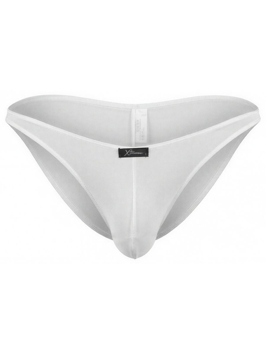 Xtremen 91255 Men's Underwear Sleek Microfiber Bikini Color White