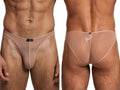 Xtremen 91264 Men's Underwear Microfiber Mesh Bikini Color Brown