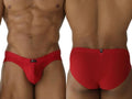 Xtremen 91270 Microfiber Mesh Briefs Color Red