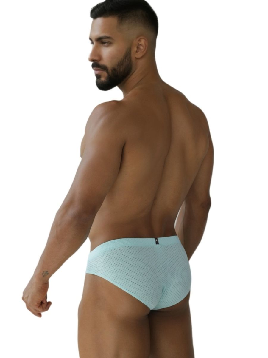 Xtremen 91270 Microfiber Mesh Briefs Color Seawater