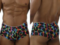 Xtremen 91283 Rainbow Printed Microfiber Briefs Color Mushroom